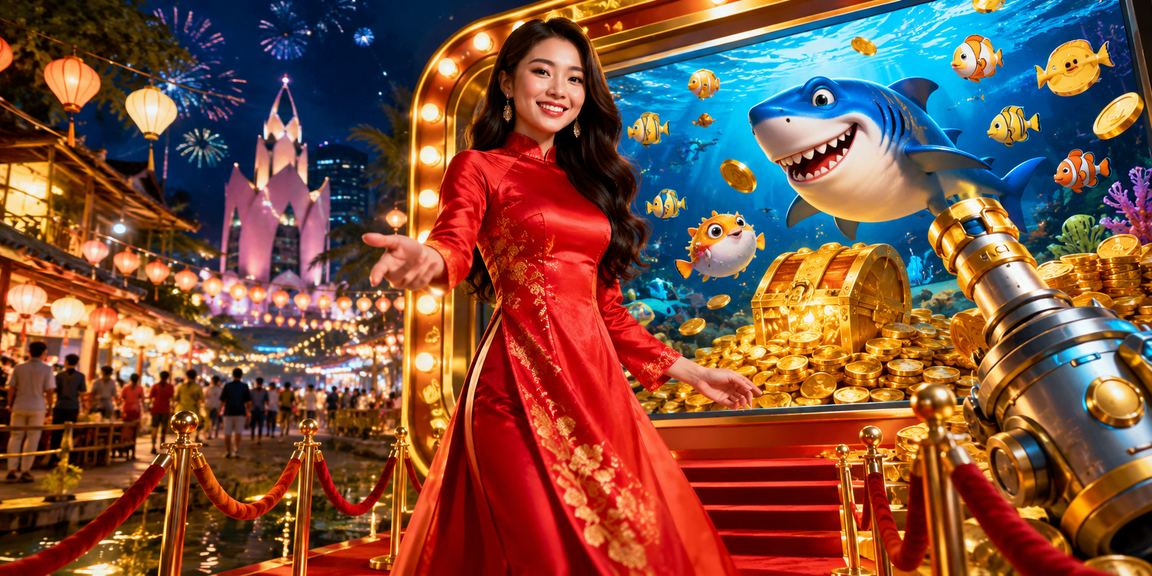 Người dùng Nha Trang mặc áo dài sử dụng ứng dụng casino nhận ưu đãi